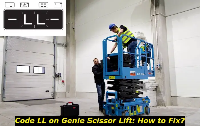 code ll on genie scissor lift